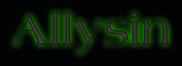 Allysin First Name