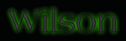 Wilson First Name