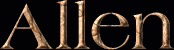 Allen First Name