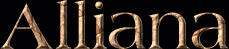 Alliana First Name