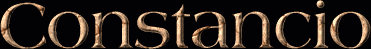 Constancio First Name