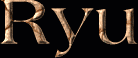 Ryu First Name