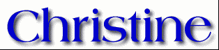Christine First Name