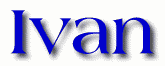 Ivan First Name