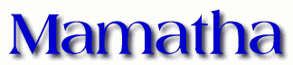 Mamatha First Name