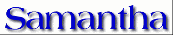 Samantha First Name