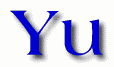 Yu First Name
