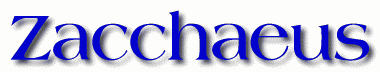 Zacchaeus First Name