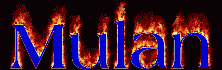 Mulan First Name