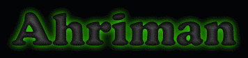 Ahriman First Name