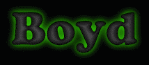 Boyd First Name