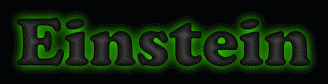 Einstein First Name