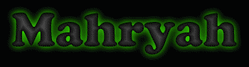 Mahryah First Name
