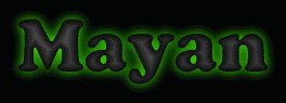 Mayan First Name