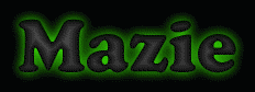 Mazie First Name