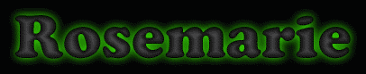 Rosemarie First Name