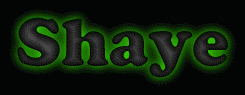 Shaye First Name