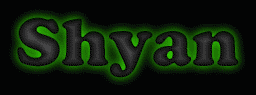 Shyan First Name