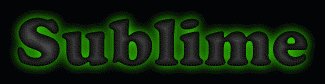 Sublime First Name