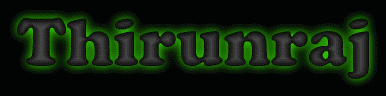 Thirunraj First Name