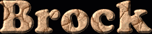 Brock First Name