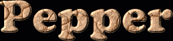 Pepper First Name