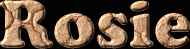 Rosie First Name