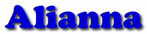 Alianna First Name