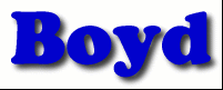 Boyd First Name
