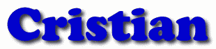 Cristian First Name