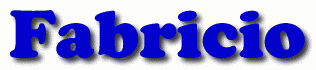 Fabricio First Name