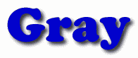 Gray First Name