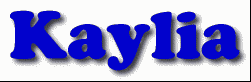 Kaylia First Name