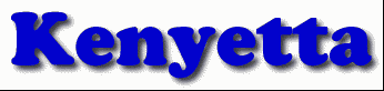 Kenyetta First Name