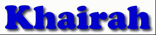 Khairah First Name