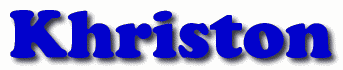 Khriston First Name