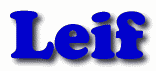 Leif First Name