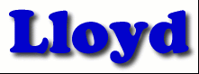 Lloyd First Name