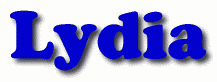 Lydia First Name