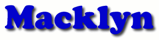 Macklyn First Name