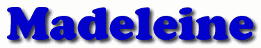 Madeleine First Name