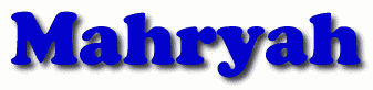 Mahryah First Name