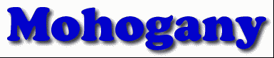 Mohogany First Name