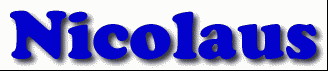 Nicolaus First Name