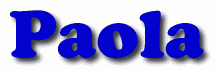 Paola First Name