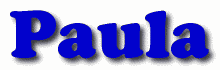 Paula First Name