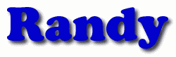 Randy First Name
