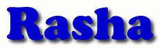 Rasha First Name