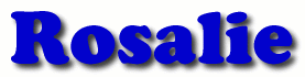 Rosalie First Name