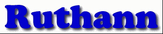 Ruthann First Name